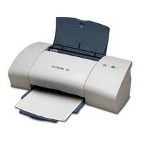 Lexmark Color Jetprinter Z35 Guia Del Usuario