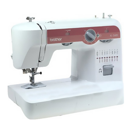 Brother XL-5600 Manual De Instrucciones