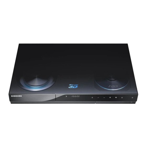 Samsung BD-C8900 Manuales