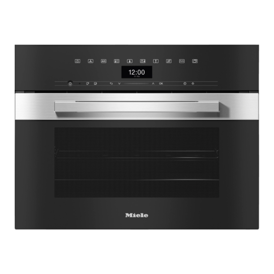 Miele DGC 7440 HC Pro Instrucciones De Manejo Y Montaje