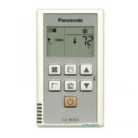 Panasonic CZ-RE2C2 Manual De Instrucciones