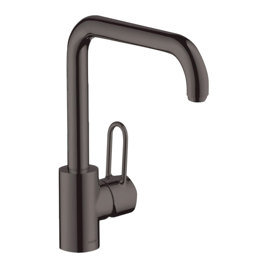 Hansgrohe AXOR Uno 14850 Serie Manuales