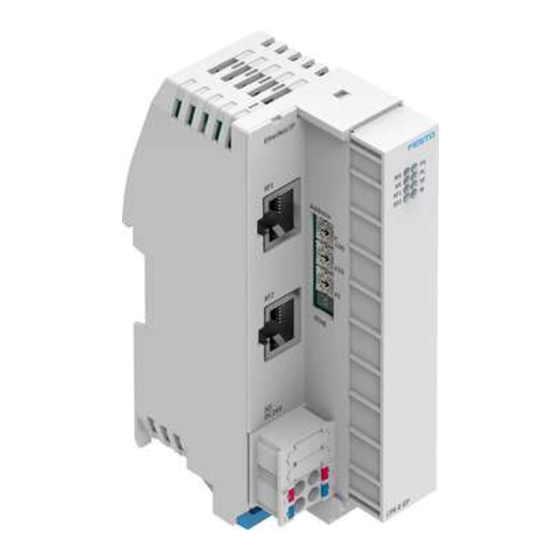 Festo CPX-E-EP Manual De Instrucciones