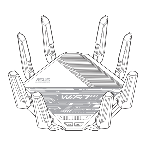 Asus RT-BE96U Guía Rápida De Inicio