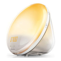 Philips Wake-up Light HF3520/60 Manual De Usuario