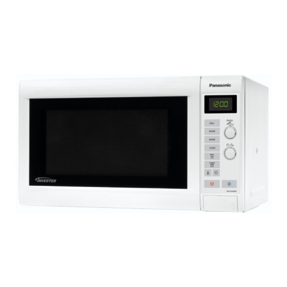 Panasonic NN-GD569M Instrucciones De Funcionamiento