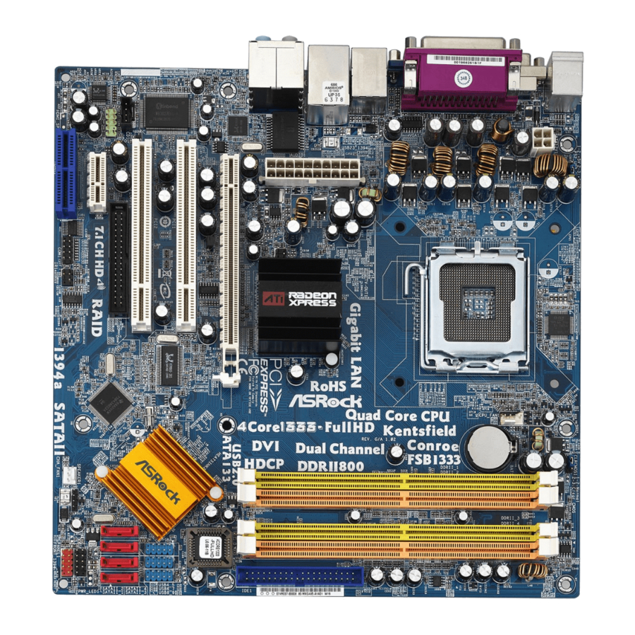 ASROCK 4Core1333-FullHD Manual De Instrucciones