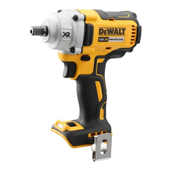 DeWalt DCF894NT Traducido De Las Instrucciones Originales
