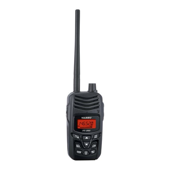 Yaesu FT-252E Manual De Funcionamiento