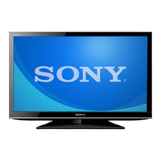 Sony Bravia KDL-40EX456 Manuales