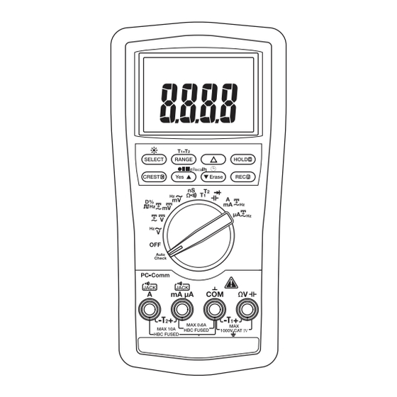 Greenlee DM-810A Manual De Instrucciónes, Uso Y Manutención