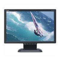 ViewSonic Optiquest Q191wb Guia Del Usuario