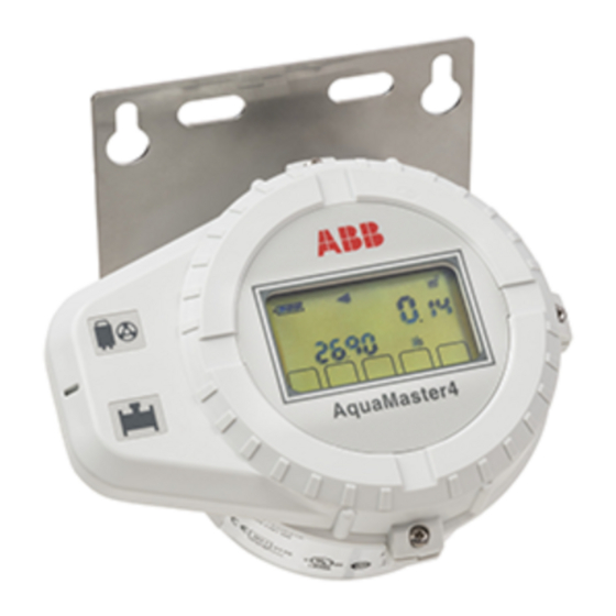 ABB AquaMaster4 Instrucciones De Funcionamiento