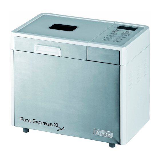 ARIETE Pane Express metal Manuales