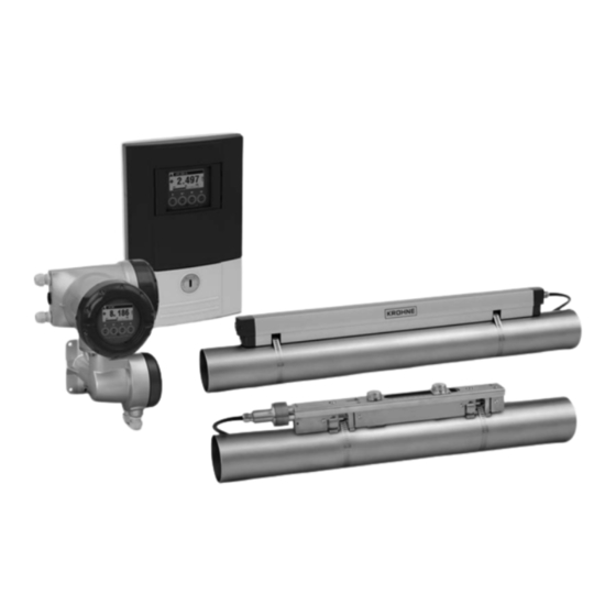 KROHNE OPTISONIC 6300 Inicio Rápido