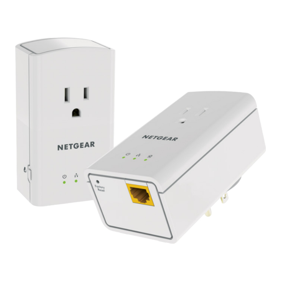 NETGEAR Powerline 500 XAVB5421 Manuales