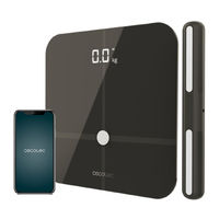 cecotec SURFACE PRECISION SMART HEALTHY DARK GREY Manual De Instrucciones