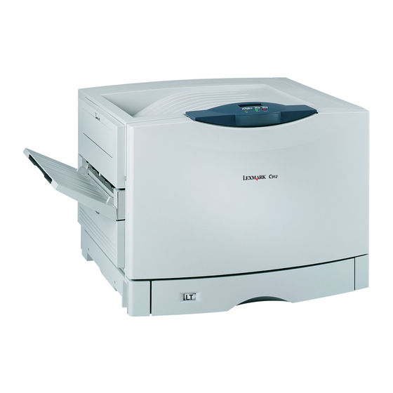 Lexmark C912 Guia De Instalacion