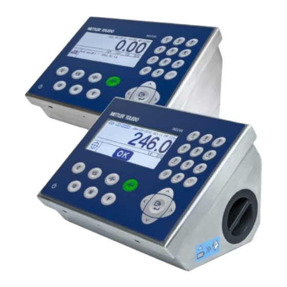 Mettler Toledo IND246 Guía Rápida