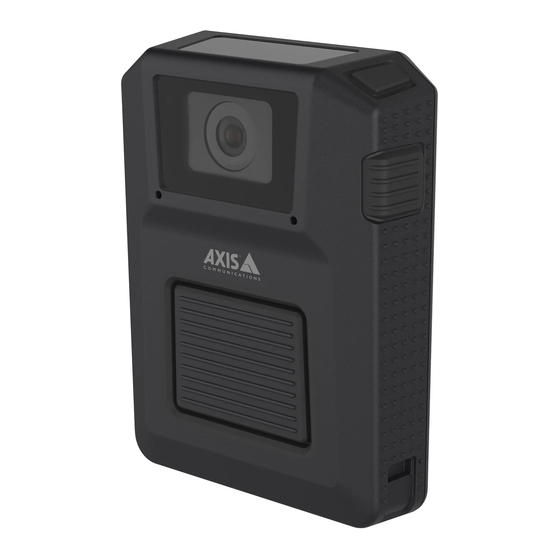 Axis W100 Manual Del Usuario