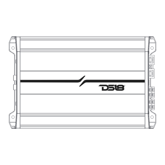 DS18 SXE Manual Del Usuario