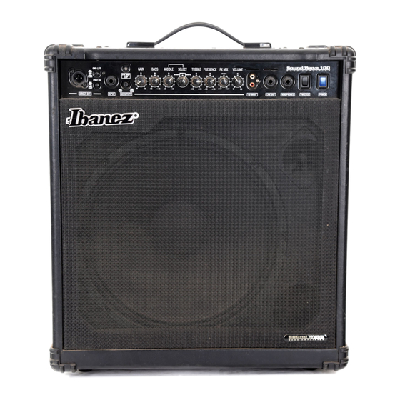 Ibanez Sound Wave 100 Manuales