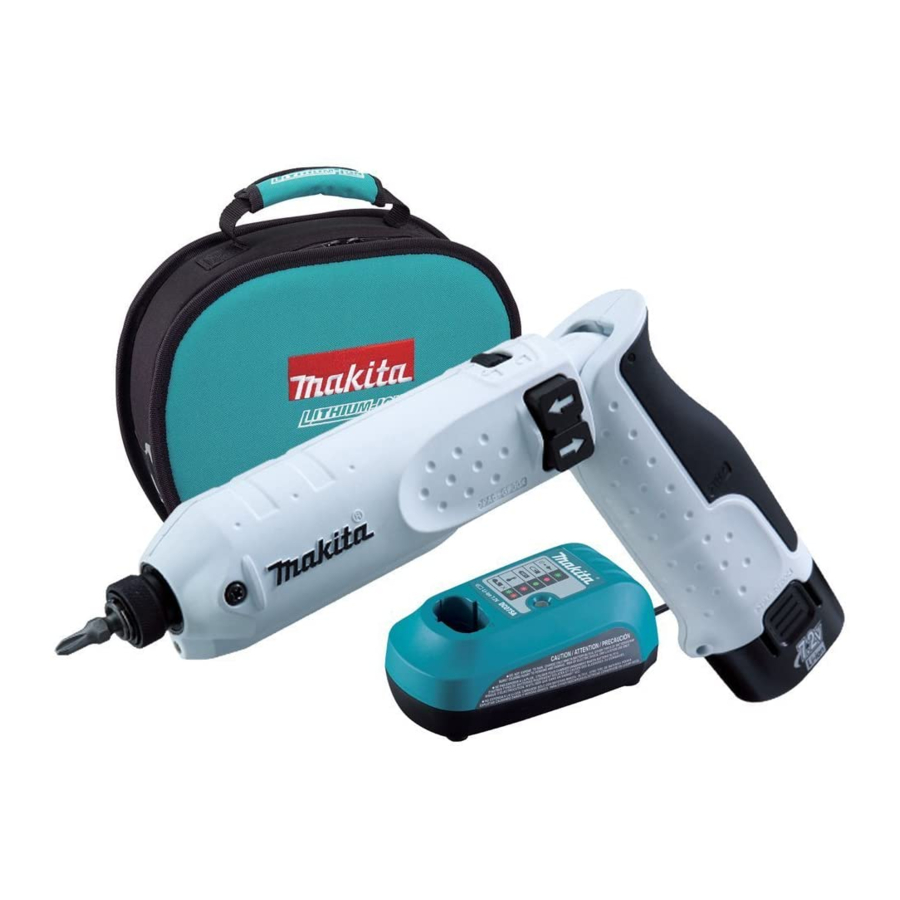 Makita TD020D Manual De Instrucciones