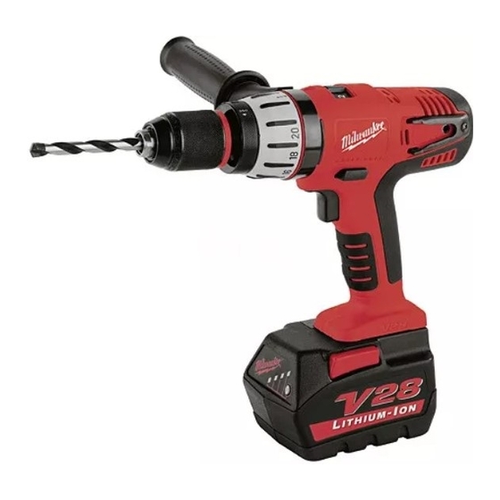 Milwaukee V 28 PD Instrucciones De Uso
