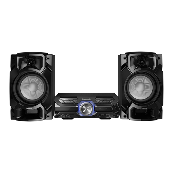 Panasonic SC-AKX520 Instrucciones De Funcionamiento