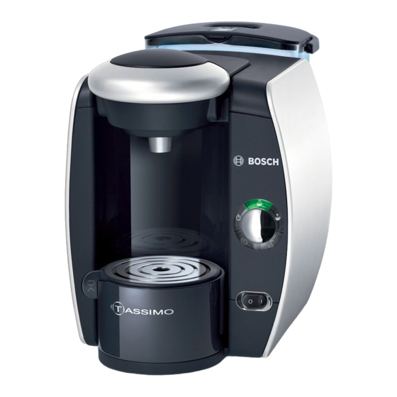 Bosch TASSIMO TAS 451UC Serie Manuales