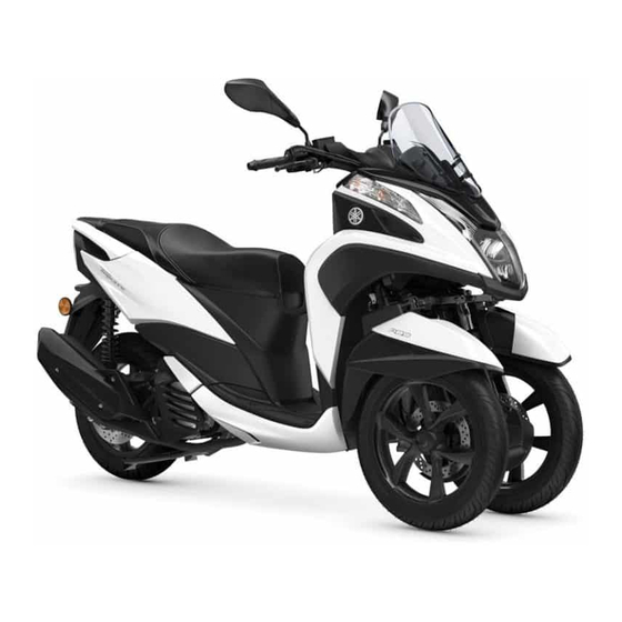 Yamaha TRICITY 125 Manual Del Propietário
