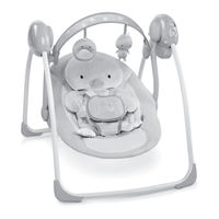 Ingenuity Soothe 'n Delight Portable Swing Quacks & Cuddles Manual Del Usuario