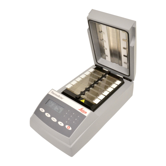 Leica BIOSYSTEMS ThermoBrite Manual De Instrucciones