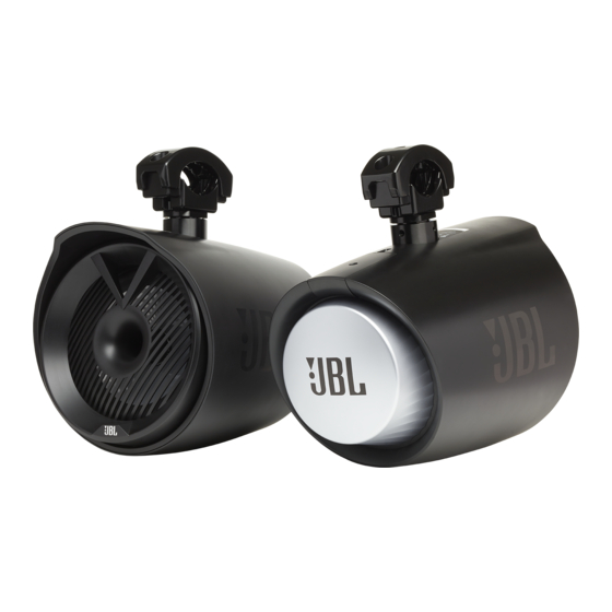 Harman JBL TOWER X MARINE SPEAKER Guia De Instalacion