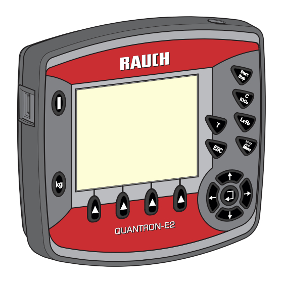 Rauch QUANTRON-E2 Manual De Instrucciones
