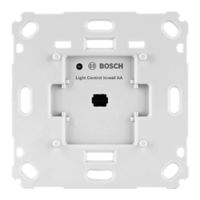 Bosch Light Control in-wall AA Guia De Inicio Rapido