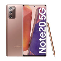 Samsung Galaxy Note 20 5G Guia De Inicio Rapido