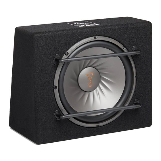 Harman JBL STAGE 1200S Manual Del Propietário
