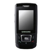 Samsung SGH-D900 Manual Del Usuario
