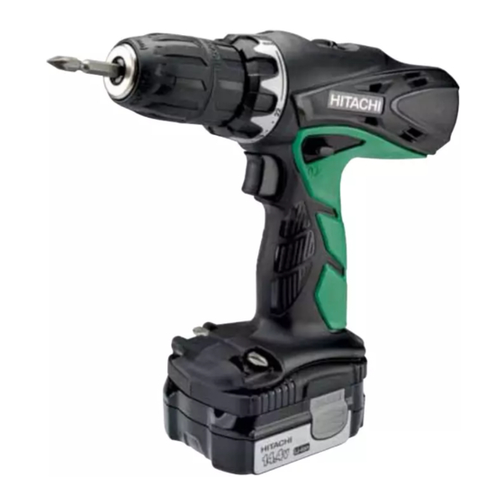 Hitachi DS 14DCL Instrucciones De Manejo
