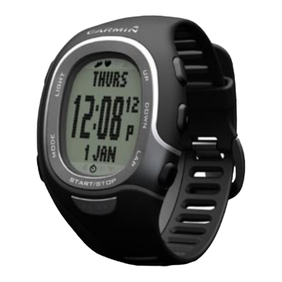 Garmin FR60 Manual Del Usuario