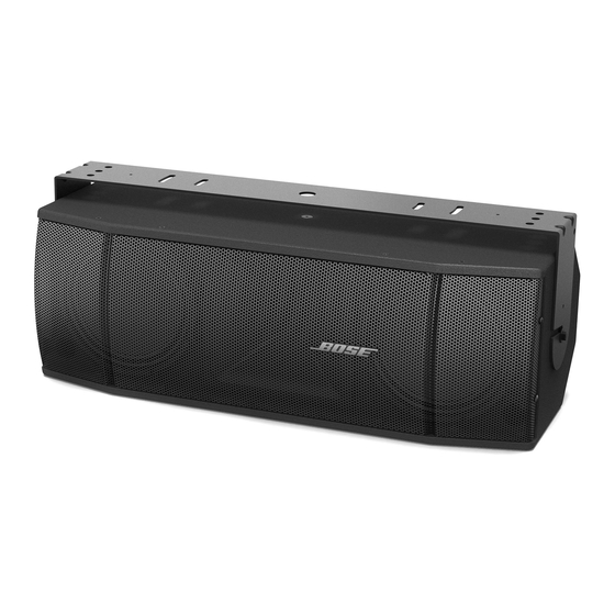 Bose RoomMatch Utility Instrucciones De Instalación Y De Seguridad