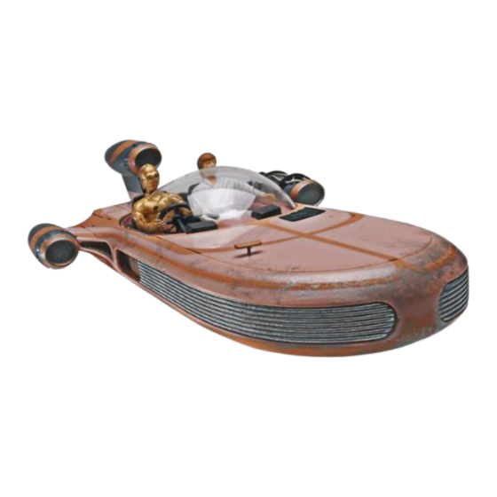 REVELL X-34 LANDSPEEDER Manual De Instrucciones