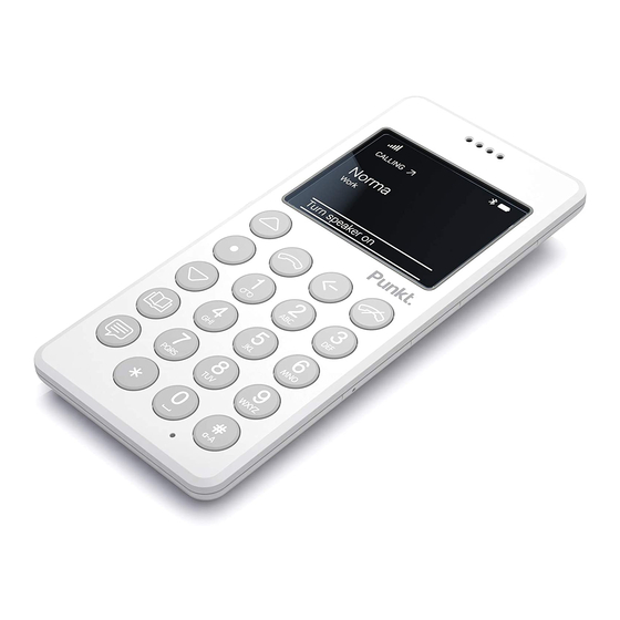 Punkt MP 01 Manual De Instrucciones