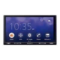 Sony XAV-AX5500 Manual De Instrucciones