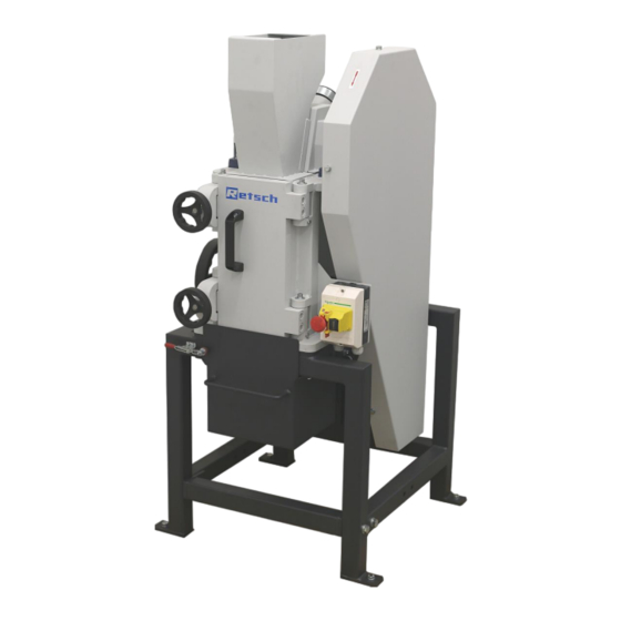 Retsch BB 250 Manual De Instrucciones