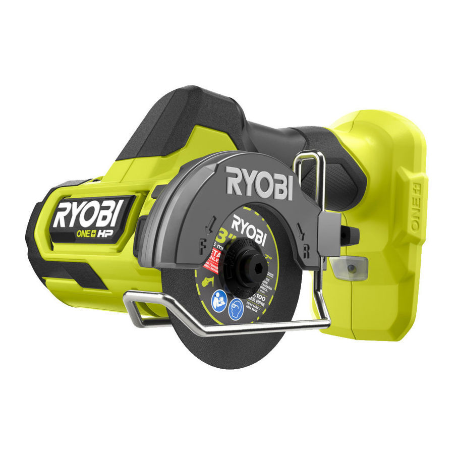 Ryobi RCT18C Manuales