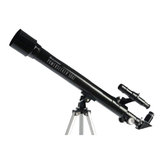Celestron POWERSEEKER 50AZ Guía De Instalación Rápida