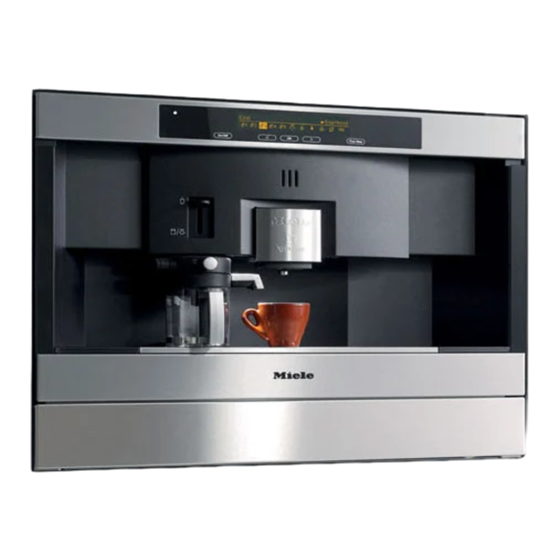 Miele CVA 2662 Manual De Uso Y Manejo
