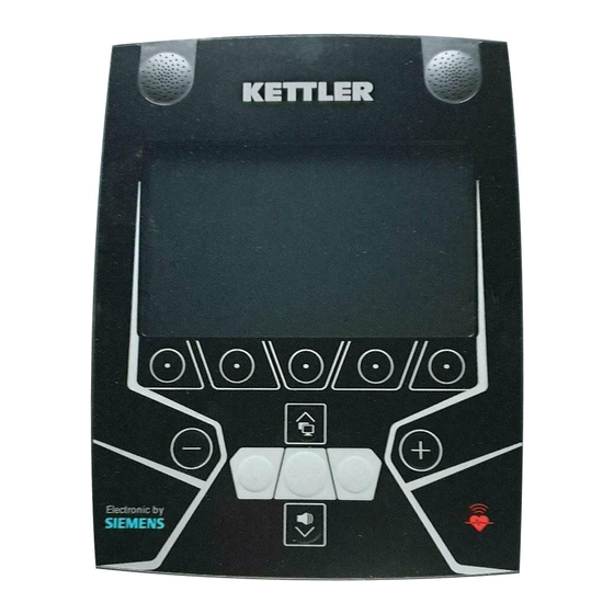 Kettler ELYX 7 Instrucciones De Entrenamiento Y Manejo